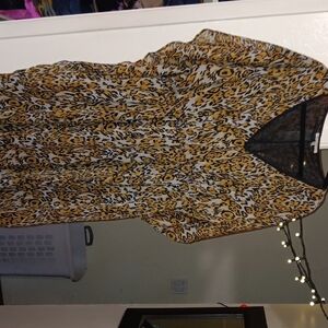 Speed Control Yellow and Black Maxi Dress